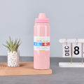 Hot and Cold 304 stainless steel flask 600ml/800ml/1000ml Water Bottle Tumbler Travel Outdoor sports bottle Vacuum Drinking Water Bottle Double Wall Stainless Steel Vacuum Tumbler Flask Portable Drinking. 