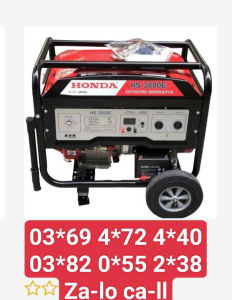 Máy Phát Điện Chạy Xăng Có Đề Nổ - HS3800E