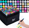 24/30/48/80 Color Alcohol Marker Art Marker Highlighter Pen Set Color Calligraphy Pen Set Marker Pen. 