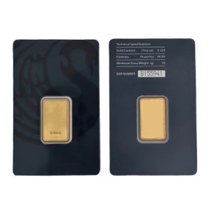 【discount store】1oz 2.5g-100g Gold Plated Copper Bar Sealed Non Magnetic Metal Bullion Ingots Replica Commemorative Collectible Gift
