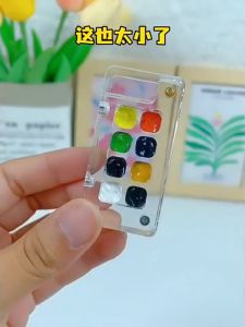 Bộ màu nước di động cho họa sĩ phác thảo ngoài trời bao gồm 12/24 màu nước cọ vẽ bảng pha màu và sổ phác thảo.