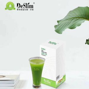 DE SLIM Pre & Probiotic Fiber Food Supplement Powder Drink Packed with Natural Ingredients for Improved Digestion Constipation Relief Allergy Prevention and a Strong Immune System