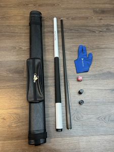 CƠ BIDA FULL CARBON - CƠ BIDA LỖ D&A CÁ NHÂN CAO CẤP. GẬY BIDA D&A 13mm