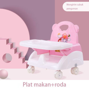 HIPPOLAND 4in1 Sit On Me Folded Booster & Chair | Kursi Makan Anak 440