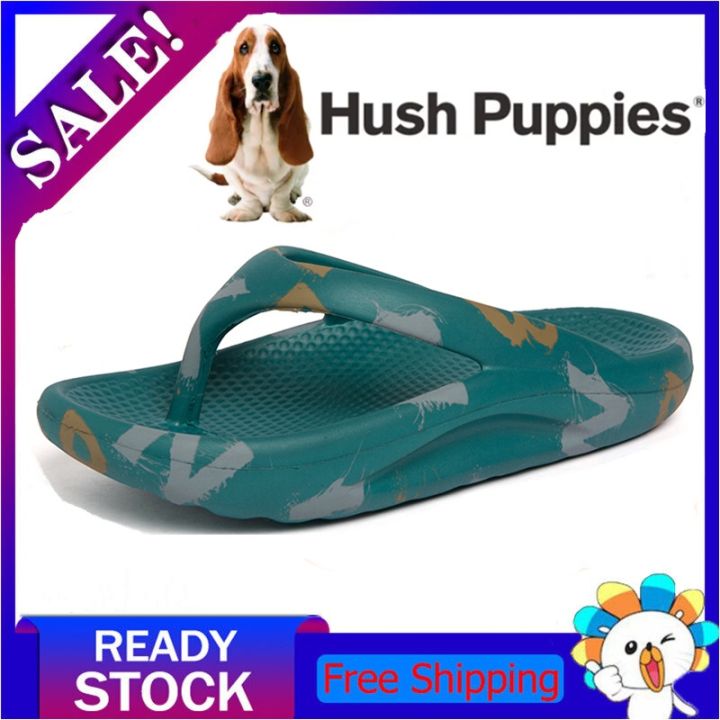 Hush Puppies Men Shoes Mens Leather Sandal Male Shoes Slides Man