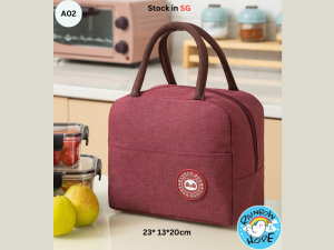 LOCAL SELLER 🇸🇬【Ready Stock】Thermal Lunch Bag Bento Bag Insulated Bag 保温午餐袋 便当袋 保温袋