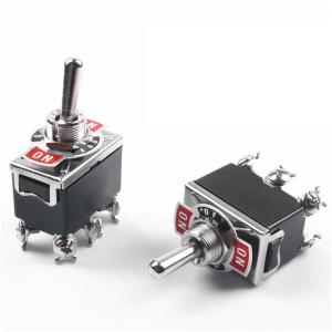 Toggle Switches 2/3/4/6Pin 2 3 Position ON-OFF-ON / ON-OFF 12mm Miniature Toggle Switches 250V 15A for Car