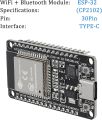 ESP-WROOM-32 ESP32 ESP-32S Development Board 2.4GHz Dual-Mode WiFi + Bluetooth Dual Cores Microcontroller Processor Integrated with Antenna RF AMP Filter AP STA Compatible with Arduino IDE (3PCS). 