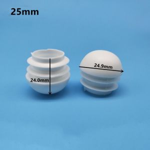 CHICNOOK 4 cái Hình cầu Chèn Chống trượt Đen Bọc chân ghế Tấm che bụi Phích cắm Bảo vệ sàn