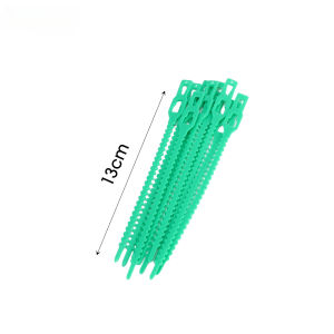 13/17/23cm Garden Ties Adjustable Plant Vine Support Fastener Self Locking Plastic Zipper Cables Ties Organizer Wrap Rings