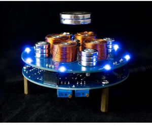 xpkQ Levitation DIY Accessories Electronic Small Production Experiment Coil Push Down Module Circuit Board Production Kit Q3P9R