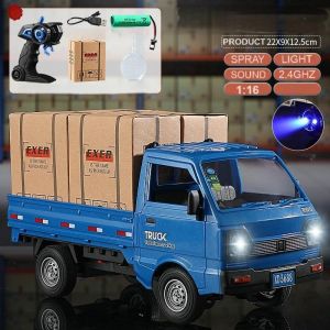 BIS BASURI MAINAN REMOTE RC TRUCK BOX 1:16 CARRY PICK-UP SPRAY ASAP SMOKE & LIGHT