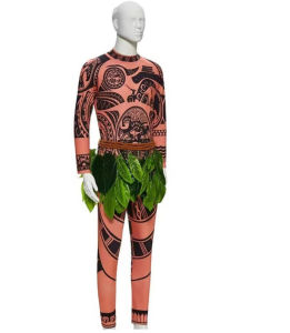 Moana cos Clothing   Maui cos Clothing   Moana and Maui clothes   Halloween Anime Costume cosplay