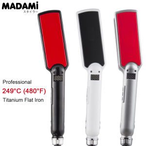 MCH Titan Máy Ép Tóc 480F Nhiệt độ cao 2 TRONG 1 Máy duỗi tóc Máy uốn tóc chuyên nghiệp Tấm rộng Keratin Bàn ủi điều trị2026