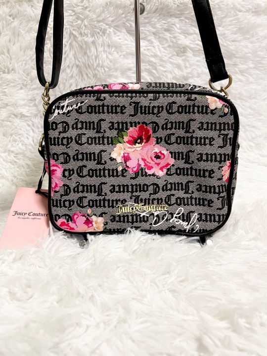 Juicy Couture Petal Stat Black Camera Crossbody Bag Lazada PH