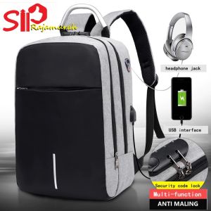 Tas Ransel Anti Maling Tahan Air Travel Bag Import USB Slot Waterproof
