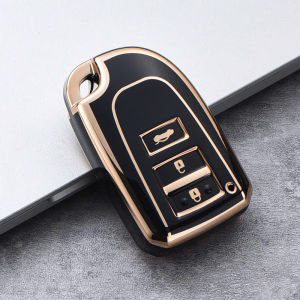 Ốp Chìa Khóa Xe Hơi Toyota Vios Yaris. Bằng TPU Chống Trầy chìa khoá xe kết hợp móc chìa khoá