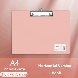 ROLL Horizontal/Vertical Writing Splint A4/A5 With Hanging Hole Writing Clipboard  Writing Board Clip Paper Organizer