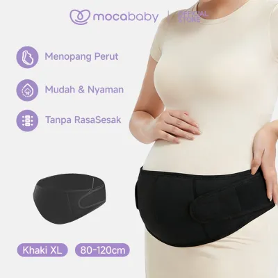 Mocababy Korset ibu Hamil / Penyangga Perut Ibu Hamil - Sabuk Korset Penyangga Bumil Breathable& Nyaman BS01