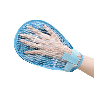 🇸🇬【SG Dliver】Breathable Restraint Gloves | Anti-Scratch Protective Mitts | Dementia Patient Care | Adjustable Bed Safety Belt | Prevent Tube Removal