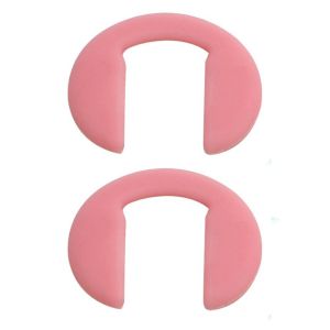 REEBO Lightweight 2pcs/set U Shape Transparent Anti Slip Glasses Pads For Men Eyewear Ear Hook Korean Nose Pad Glasses Support Eyeglasses Pads