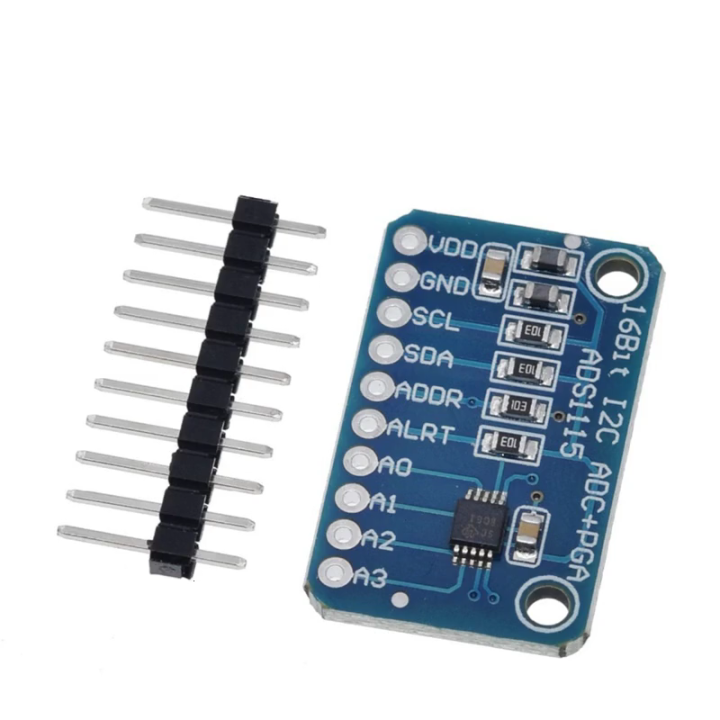 ADS1115 I2C IIC Analog to Digital Adapter 16 Bit 4 Channel I2C ADC ...