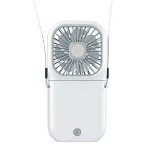 228Huife Portable Hanging Neck Fans Folding USB Charging Fan Handheld Desktop Multi Function Fan
