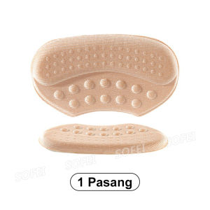 SOFEI 1 pasang tambalan anti abrasi Bantalan tumit Bantalan tumit tinggi Bantalan anti selip