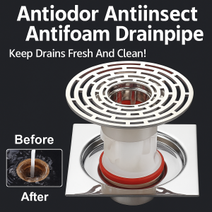 Drainpipe Anti-odor Anti-insect and Anti-overflow Sewer Pipe Anti-corrosion and Non-deformation