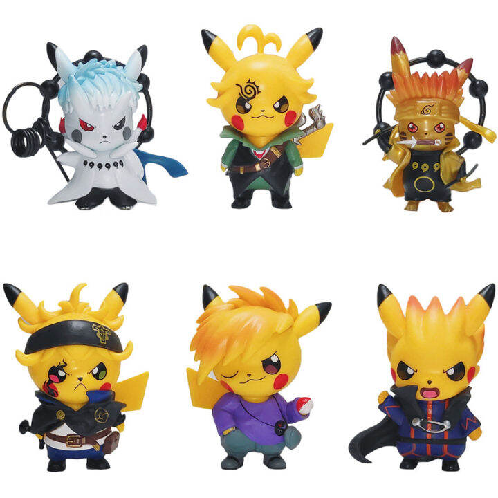 Kids Toy Store 6pcs/set Elf Pokemon Pokemon Figure Kawaii Cosplay ...