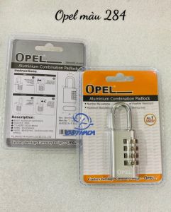 Ổ Khóa Số Nhiều Màu OPEL 284 - 4 Số