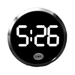 MAOMEI LED Time Display Car Dashboard Clock Mini Touch-Activated LED Electronic Watch Portable Mute Digital Clock For Car Boat Bike Truck