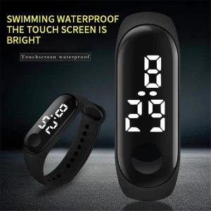 TZP Store Multifunction LED Digital Sports Watches 50M Waterproof Swimming Calendar Silicone Strap Electronic Bracelet