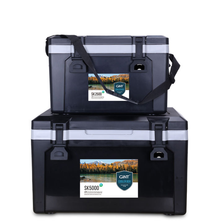 Cooler box GiNT กระติกน้ำแข็ง ถังแช่อเนกประสงค์ ถังแช่แบบพกพา ขนาด25