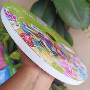 ส่งฟรี ช็อปขั้นต่ำ ฿99 (ส่งไว) ริบบิ้นกากเพชรใส ตรา TW  ม้วนใหญ่ ยาว 350 หลา ขนาด 12 mm.พับเหรียญโปรยทาน (ราคาต่อม้วน)