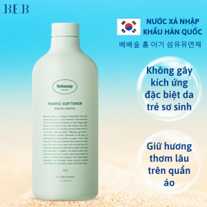 Nước Giặt Xả Quần Áo Bebesup Không Gây Kích Ứng Da Nhập Khẩu Hàn Quốc