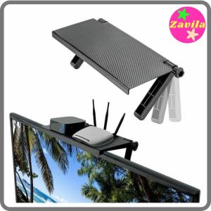 Rak Atas TV Tatakan Tempat Remote Wifi Modem STB Screen Top Shelf Stand Tv Rack