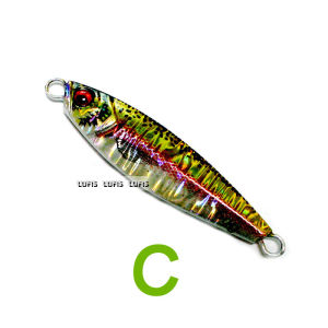 1 Pcs Jig 20g/30g/40g/60g/80g 3D Printing Fishing Lure Bait