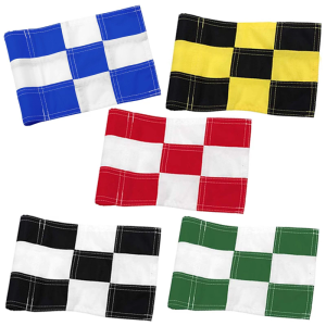 Weatherproofed Golf Trainings Flag Durability Construction Enhances Visibilities For Indoor Outdoor