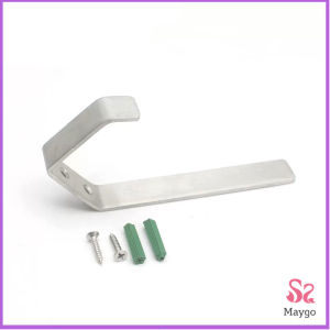 1 ชิ้น ตะขอแขวนหมวกกันน็อค หมวก ที่แขวนอเนกประสงค์  แบบติดผนัง วัสดุสแตนเลส wall hooks