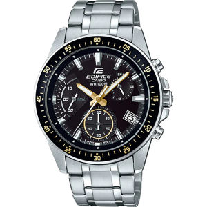 Casio Edifice นาฬิกาข้อมือผู้ชาย โครโนกราฟ เรซซิ่งสไตล์ สายสแตนเลส รุ่น EFV-540D ของแท้ ประกัน CMG