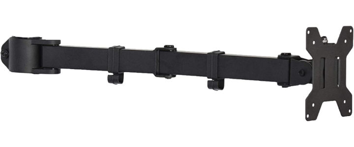 VIVO Fully Adjustable Single Monitor Arm for Desk Mount Stand, Monitor Arm for 1 Screen up to 27 ...