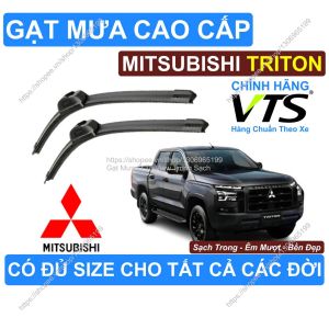 Gạt Mưa Trong Sạch Thế Hệ Mới Kính Lái Mitsubishi Triton Cặp Gạt Mưa Kính L.ái Mitsubishi Triton Có Đủ Size Cho Triton