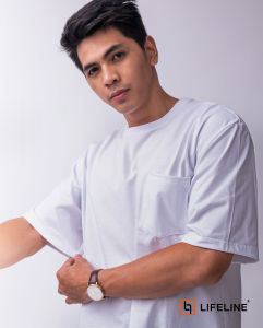 Lifeline Oversized Shirt with Pocket (Berry Red | Choco Brown | White | Mocca | Cream )