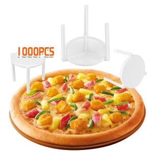1000Pcs Pizza Tripod Stand Pizza Protector White Disposable Pizza Tripod Saver Stand