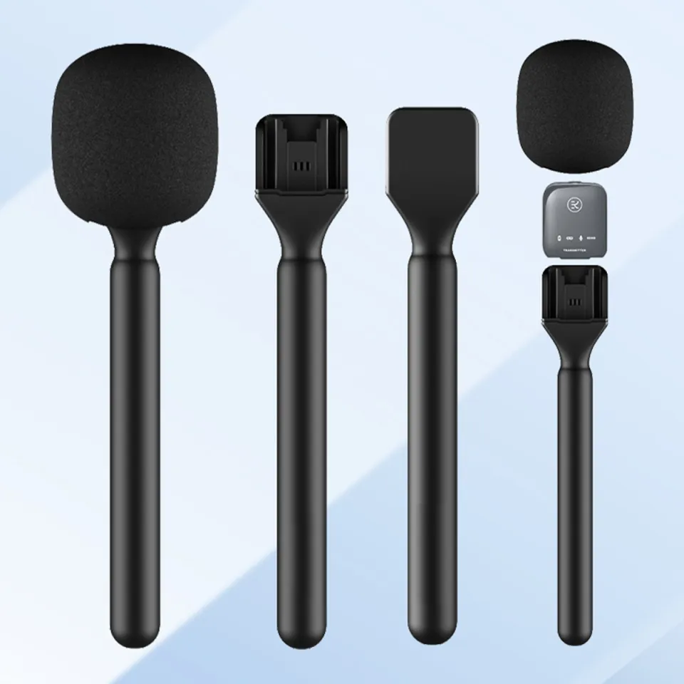 Stand Microphone Flag For DJI Mic 1/2/Rode Wireless GO II Handle