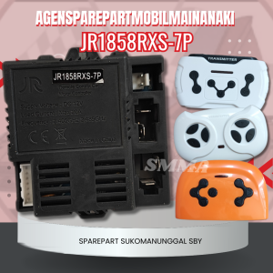 Receiver+Remote Control JR1858RX-7P (modul PCB) mobil akiplikoPMBWim cycle