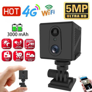 HFH 4G LTE Wireless Security Camera Outdoor Surveillance Camera with Motion Detection Night Vision Two Way Audio Waterproof Smart Home Security