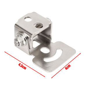 2PCS Motorcycle Headlight Spotlight Adjustable Fixed Brackets Parts Led Light Bracket Mount Kit Metal Extended Front Wheel Bracket