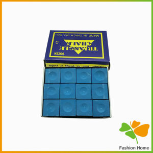 FASHION ชอล์กฝนหัวคิว สีน้ำเงิน กล่องละ 12 อัน Billiard Chalk